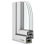 Kunststofffenster Smartline Elegance HS