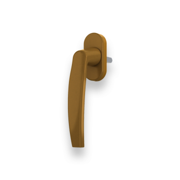 Fenstergriff Altgold